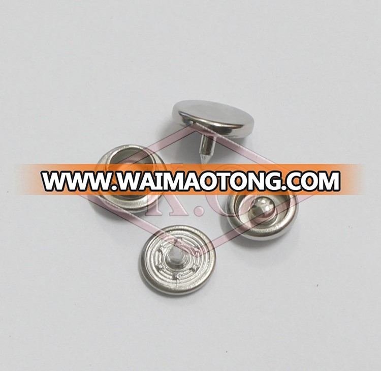 Good quality metal four part prong snap button OEKO-TEX