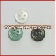 Fashion laser plastic resin buttons for shirt