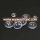 Factory price newest non-magnetic 2 holes 4 holes transparent flatback resin button