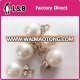 White Shank Hook ABS Pearl Button