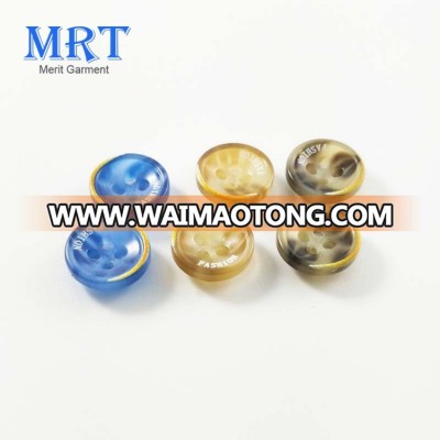 Factory Direct Sale Hot 14L 16L 18L flatback classic resin button