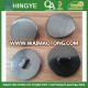 40L ABS Shank Button in Gunmetal Nickel Free with Brushed Finishing for Coats --PA1412036