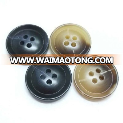 Hot sale 15mm 18mm 20mm 23mm 25mm garment button, button resin