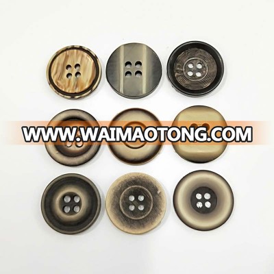 Many color custom size 4-holes supplies garment button