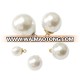 High quality Wholesale fashion round plastic pearl button