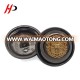 China factory wholesale 22mm round embossed crown logo hand sewing shank metal military style buttons for uniform