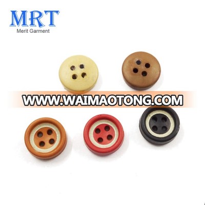 Fashion hot sales plastic custom shirt button