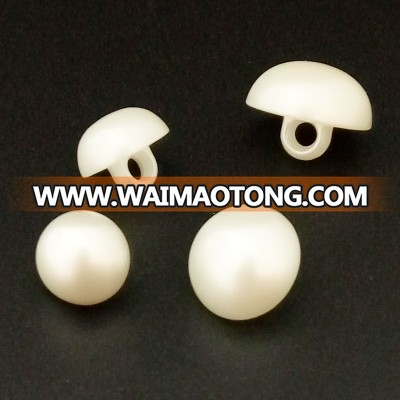 Wholesales professional white pearl plastic shank pearl beads no holes