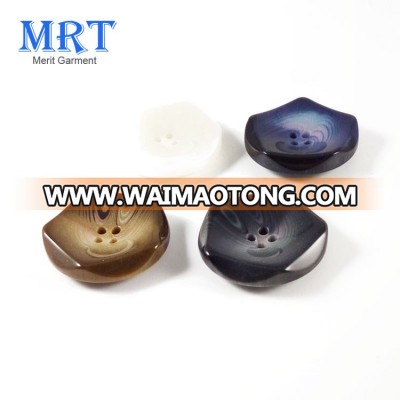 Fashion designer clothing coat resin buttons sale